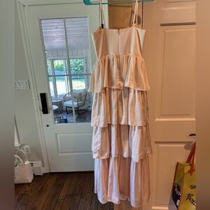 Birdy Grey Champagne Tiered Dress